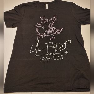 Mens Lil Peep Memorial Tribute T-Shirt